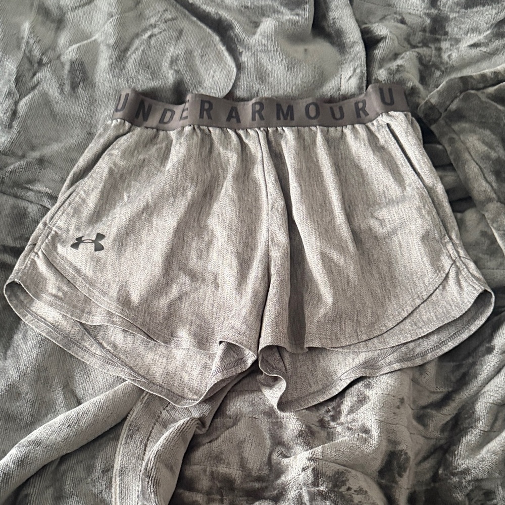 Under Armour Women's Athletic Shorts in Gray
